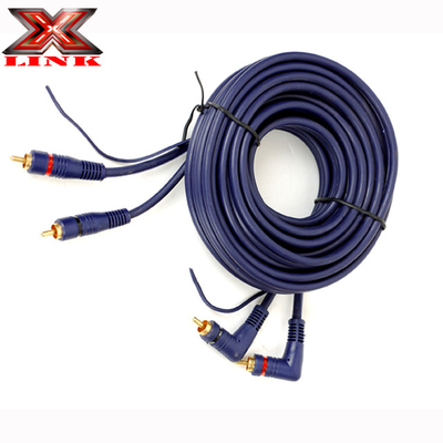 Kabel Audio RCA Otomatis Y Adapter 0ft Kabel RCA terlindung dengan bahan isolasi PVC
