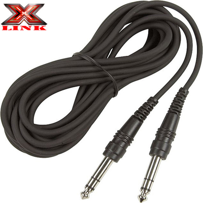 Male-Male 2-Channel Twisted Pair RCA Interconnect Cable Material tembaga untuk sistem audio