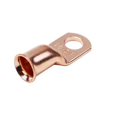 1/0 AWG Tined Copper Lugs Ring Terminals Connectors With Heat Shrink