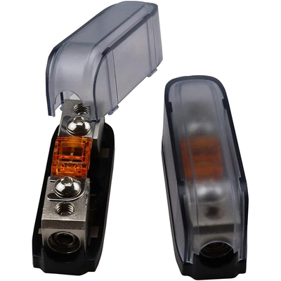 Kapasitas High Breaking 50A Rated Current A Mini AFS Inline Fuse Holder untuk Audio Mobil