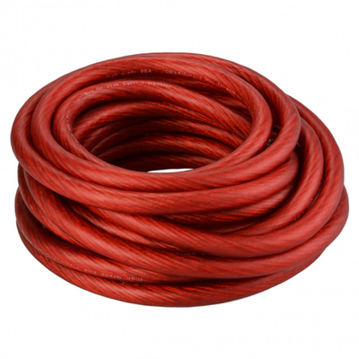SAEJ 1128 Stinger True Gauge 1/0 AWG Twisted OFC Car Audio Power Wire untuk Kinerja