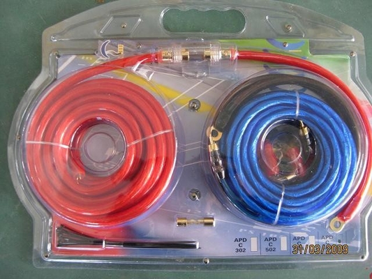 Koaksial Konektor Jenis Mobil Audio Amplifier OFC Installation Wiring Kit