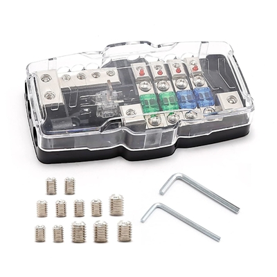 0 awg 12V Multi-fungsi Mini ANL Fuse Box Distribution Block Untuk Kendaraan