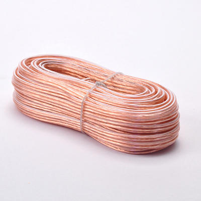 8.0mm Diameter Luar OFC Speaker Audio Kabel Wire Dibuat dari 99,99% Tembaga Bebas Oksigen