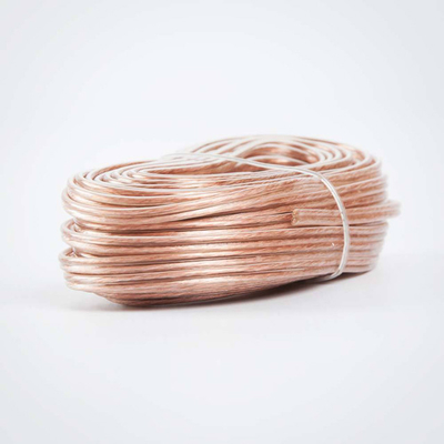 8.0mm Diameter Luar OFC Speaker Audio Kabel Wire Dibuat dari 99,99% Tembaga Bebas Oksigen