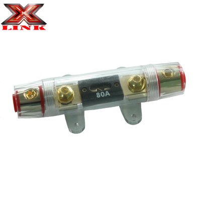 200 amp Clear Blue ANL Fuse 12V DC Voltage Untuk Pemasangan Kabel Listrik Audio Mobil