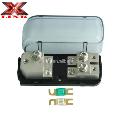 400 ampere 12V Car Amplifier ANL AFS Fuse Holder Distribution Block Untuk Manajemen Daya