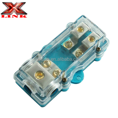 400 ampere 12V Car Amplifier ANL AFS Fuse Holder Distribution Block Untuk Manajemen Daya