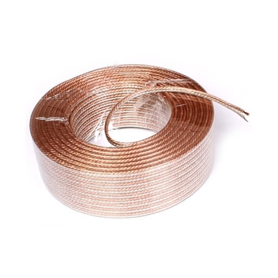 14 12 16AWG OFC Bare Copper High End Home Theater Audio Speaker Kabel dengan Jacket PVC Lembut
