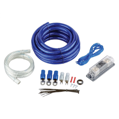 1500W Mobil Amplifier Install Wiring Kit Single Conductor Power Cable dan Fuse Holder Set