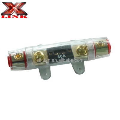 20A-300A AMP Mobil Otomatis DC Kaca ANL Maxi AGU Mini Inline Fuse Holder Distribusi Blok