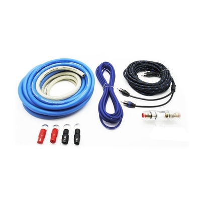 4 8 GA Car Audio Amplifier Amp Wiring Kit Terbuat dari Konduktor Tembaga dan Isolasi PVC