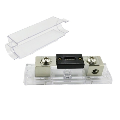 1/0 4 Gauge Mobil Profesional ANL Fuse Holder Emas atau Nikel Plated untuk perlindungan maksimum