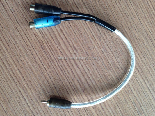 PVC Jacket RCA Kabel AV Untuk Audio Mobil Dan Amp Audio Rumah