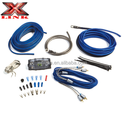 0 2 4 8 Gauge Sub Car Audio Amplifier Wiring Kit 1500 2500 3000 Watt dengan Bahan