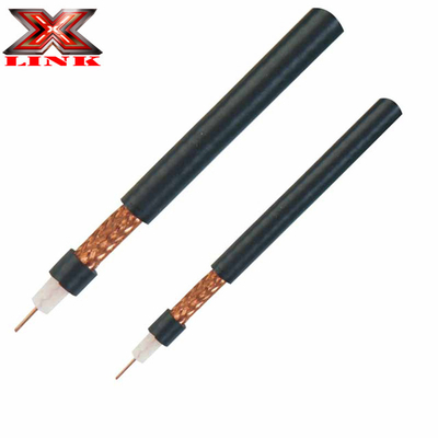 20 AWG Solid Copper RG-59 Coaxial CCTV Cable dengan BNC Connector dan 18/2 Power Cable