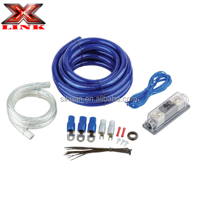 0 2 4 8 Gauge Sub Car Audio Amplifier Wiring Kit 1500 2500 3000 Watt dengan Bahan