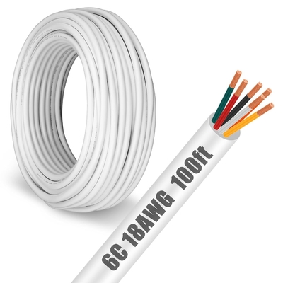 Serbaguna 14 AWG Stranded PVC Insulated Copper Wire untuk Low Voltage LED Lighting dan Automotive