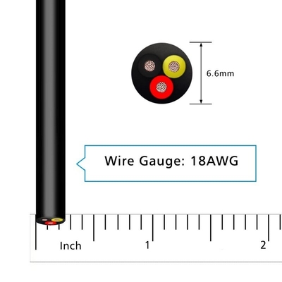 Serbaguna 14 AWG Stranded PVC Insulated Copper Wire untuk Low Voltage LED Lighting dan Automotive