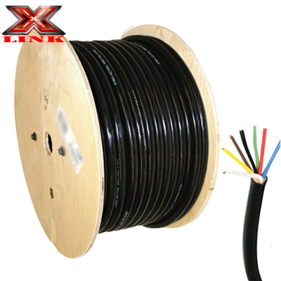 7 Core Pin Trailer Cable dengan 7x1.5mm2 Bare Copper Conductor dan Non-Shielded Design