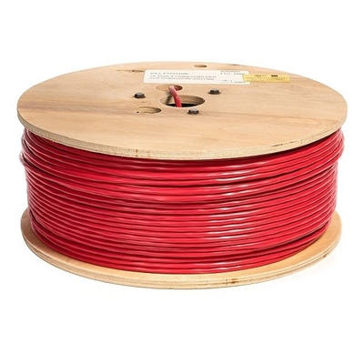 22 AWG 4 Konduktor Stranded Shielded Plenum Cable untuk keamanan/alarm/kontrol akses