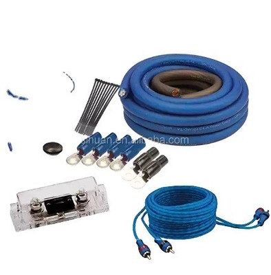 Sampel 0 4 8 10 AWG Gauge GA Mobil Audio Amplifier Wiring Kit Kabel Daya Kabel Speaker kabel Kit Besar 3