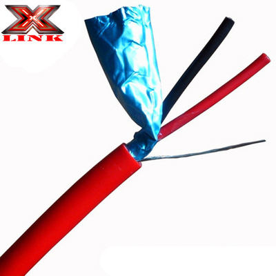 Kabel alarm kebakaran karet silikon 2*1,5mm untuk deteksi kebakaran yang dapat diandalkan
