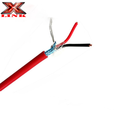 Kabel alarm kebakaran karet silikon 2*1,5mm untuk deteksi kebakaran yang dapat diandalkan