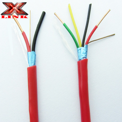 Kabel alarm kebakaran karet silikon 2*1,5mm untuk deteksi kebakaran yang dapat diandalkan