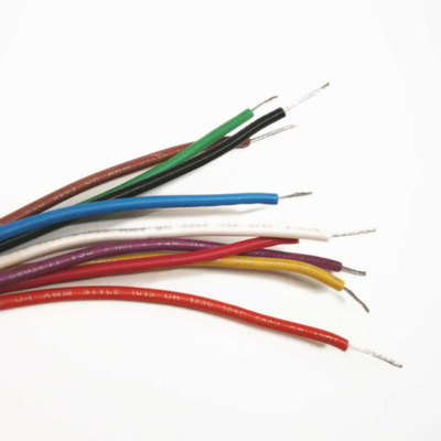 22AWG 1015 Kawat Hubungan Tembaga Kaleng 600V Stranded EN5075-2014 UL 1007/1015 Standar