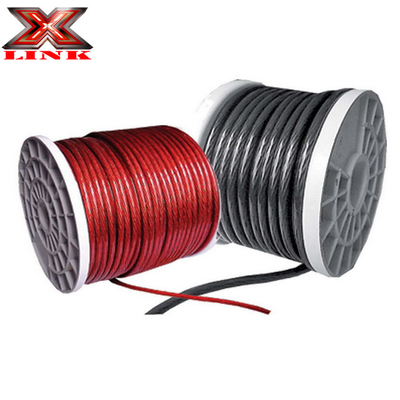 4 Gauge OFC CCA Power Wire untuk Low Voltage Car Audio Amplifier Wiring Installation