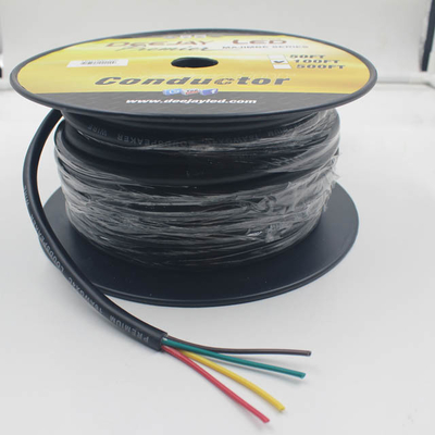 Flex 6 Core Multi Core Speaker Wire untuk Home Theater Audio Bare Copper Conductor