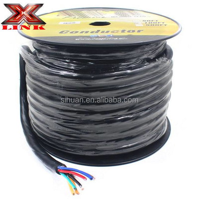 Flex 6 Core Multi Core Speaker Wire untuk Home Theater Audio Bare Copper Conductor