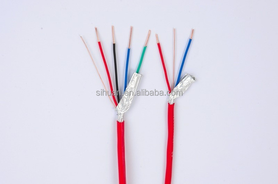 Kabel alarm kebakaran dengan sertifikat CE 2c 4c 6c 1.5mm2 2.5mm2 0.80mm kawat tembaga telanjang