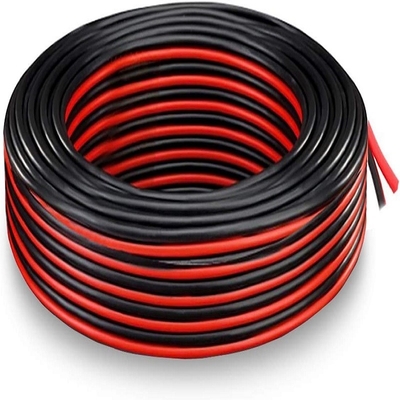 Fleksibel Wire Ext 2pin 2 Warna Kabel Merah Hitam untuk LED Strip Ekstensi Kabel Listrik