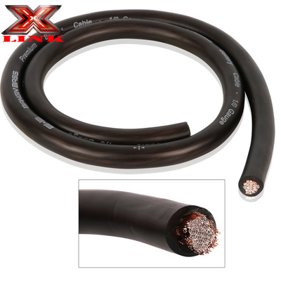 Soft PVC Jacket 20mm2 35mm2 50mm2 16mm2 10mm2 Amplifier Power Wire Kabel untuk Audio Mobil