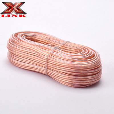 14ga True Gauge Tembaga OFC Speaker Wire Upgrade Ultimate untuk Penggemar Audio Mobil