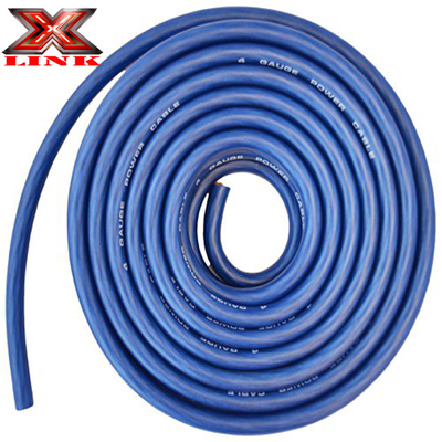 0 Gauge OFC Frosted Power Cable untuk upgrade sistem audio mobil pada tegangan rendah