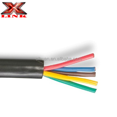 14 Gauge Kabel Led Tegangan Rendah Pvc fleksibel bergaris 10 12 14 16 18 Gauge