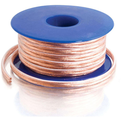 Kabel Speaker Translucent Non-Shielded Diameter Luar 3.0x6.0mm untuk Suara Luar Biasa