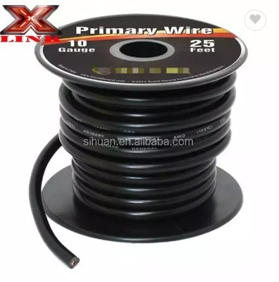 Kabel Listrik Bervoltase Rendah 10awg 12awg 14awg 16awg PVC Jacketed dengan Standar BS6500
