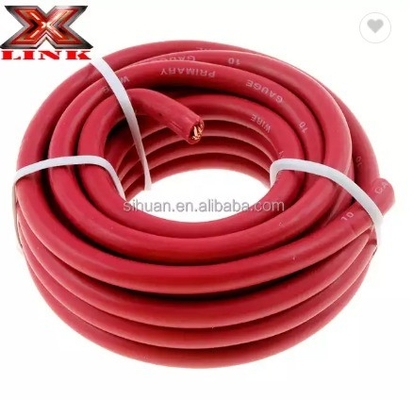 Kabel Listrik Bervoltase Rendah 10awg 12awg 14awg 16awg PVC Jacketed dengan Standar BS6500