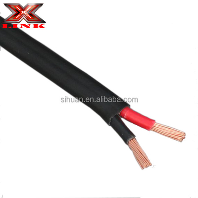 Terisolasi 03206 kabel penarik RV trailer kabel kabel 12 14 Ga 2 kawat kabel rem datar