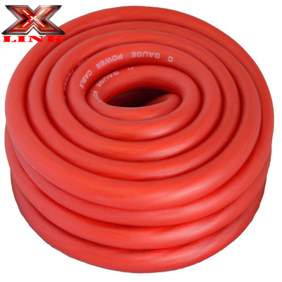 2/0 Gauge Heavy Duty Ofc Mobil Audio Wire Kabel Daya Dengan Isolasi PVC Untuk Amp Dan Sub