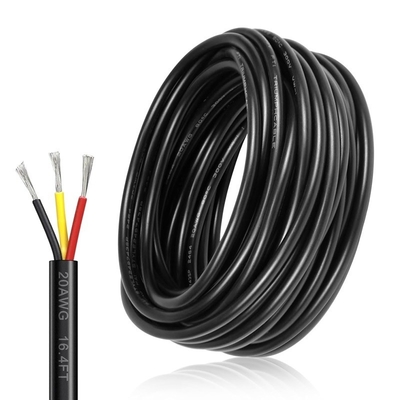 14 Gauge 2 Konduktor 4 Konduktor Kabel listrik untuk pencahayaan rumah hitam atau putih