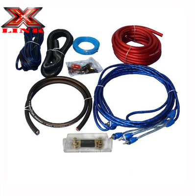 OFC Konduktor 0 2 4 6 8 AWG Gauge GA Mobil Audio Kabel Kit untuk Speaker System