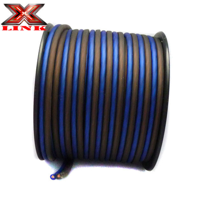 OFC Speaker Wire Cable tembaga dengan jenis konektor RCA dan diameter luar yang disesuaikan