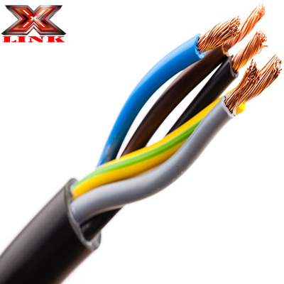 1.5mm2 Listrik Stranded PVC Wire dengan BS6500 Standar Annealed Tembaga Konduktor