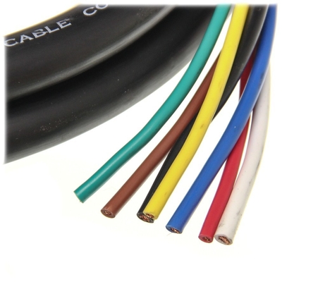 Pvc 7x14 Gauge Awg 100 Tembaga Stranded Trailer Kabel