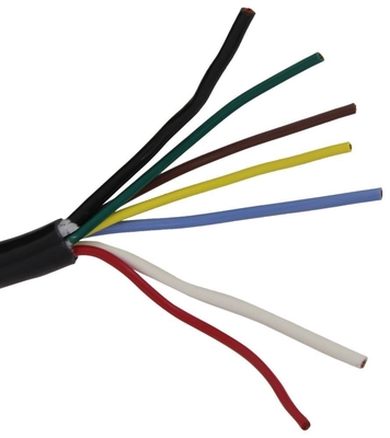 Pvc 7x14 Gauge Awg 100 Tembaga Stranded Trailer Kabel